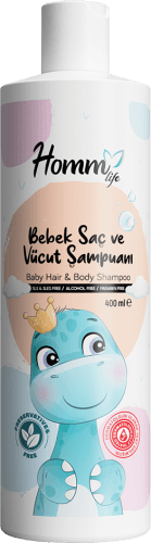 HOMM LIFE BEBEK SAÇ VE VÜCUT ŞAMPUANI 400 ML