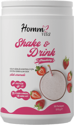 HOMM VITA SHAKE & DRINK DİYET YERİNE GEÇEN GIDA