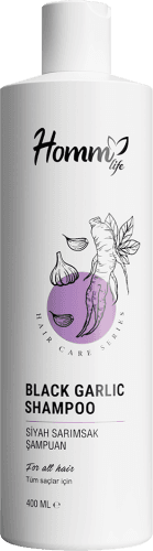 HOMM LIFE SİYAH SARIMSAK ŞAMPUAN 400 ML