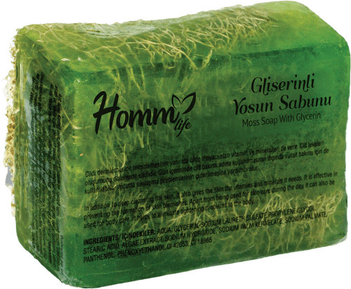 HOMM LIFE GLİSERİNLİ YOSUN SABUNU 130 GR