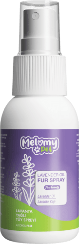 MELOMY PET LAVANTA YAĞLI TÜY SPREYİ 50 ML