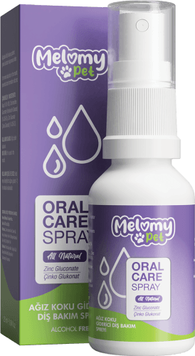 MELOMY PET AĞIZ KOKUSU GİDERİCİ DİŞ BAKIM SPREYİ 25 ML