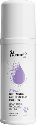 HOMM LIFE FLORAL BEYAZLATICI & TERLEME ÖNLEYİCİ ROLL ON 75 ML
