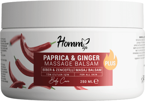 HOMM LIFE BİBER & ZENCEFİLLİ MASAJ BALSAM PLUS 250 ML