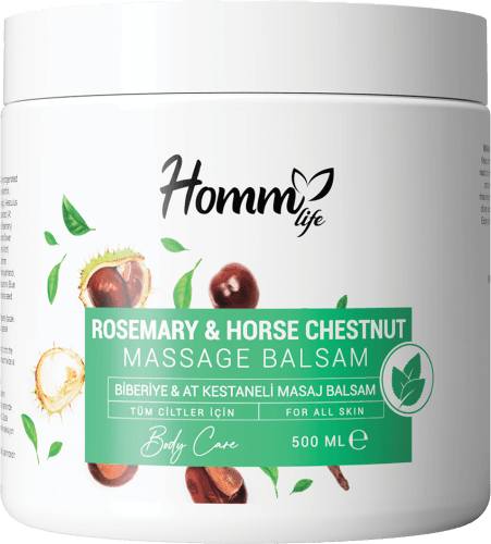 HOMM LIFE BİBERİYE & AT KESTANELİ MASAJ BALSAM 500 ML