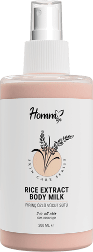 HOMM LIFE PİRİNÇ ÖZLÜ VÜCUT SÜTÜ 200 ML