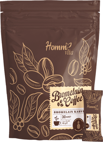 HOMM VİTA BROMELAİN KAHVE 3GR X 30 ADET