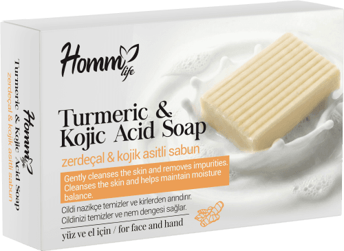 HOMM LIFE ZERDEÇAL & KOJİK ASİTLİ SABUN 40 GR