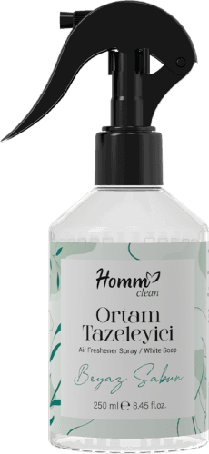 HOMM CLEAN BEYAZ SABUN KOKULU ORTAM TAZELEYİCİ