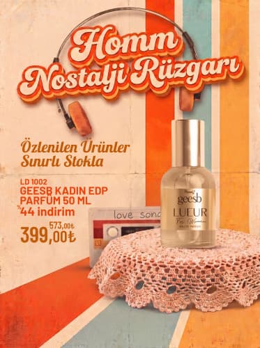 HOMM LIFE GEESB KADIN EDP PARFÜM 50 ML