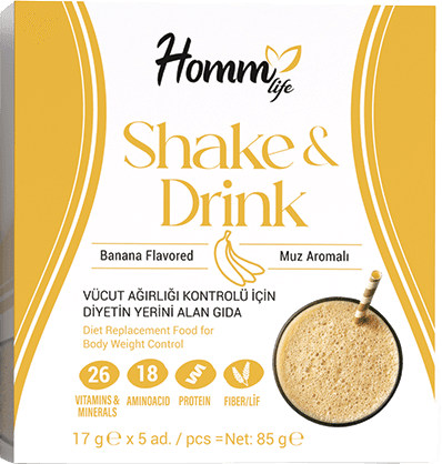 HOMM LIFE MUZ AROMALI SHAKE & DRINK 17 GR X 5 ADET