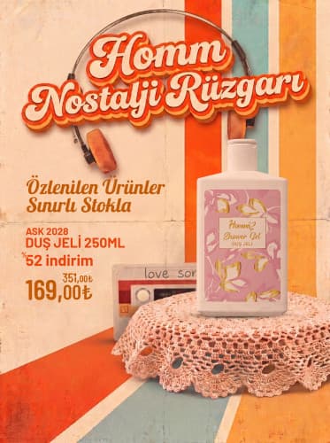 HOMM LIFE DUŞ JELİ 250ML