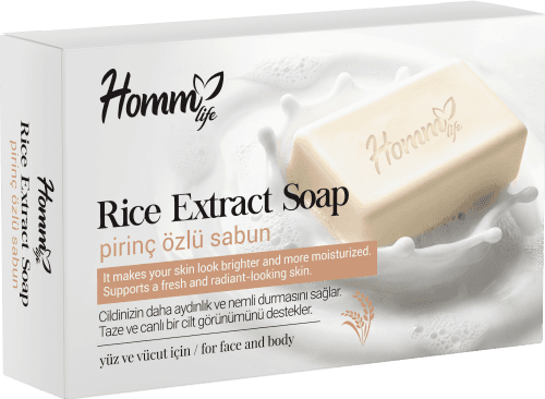 HOMM LIFE PİRİNÇ ÖZLÜ SABUN 75 GR