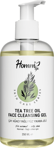 HOMM LIFE ÇAY AĞACI YAĞLI YÜZ YIKAMA JELİ 250 ML