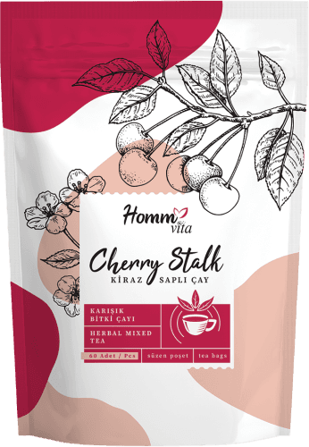 HOMM VITA KİRAZ SAPLI KARIŞIK BİTKİ ÇAYI 60 POŞET 90GR