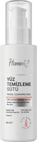 HOMM LIFE YÜZ TEMİZLEME SÜTÜ TÜM CİLTLER 80 ML