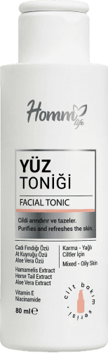 HOMM LIFE YÜZ TONİĞİ KARMA/YAĞLI CİLT 80 ML