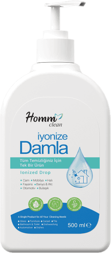 HOMM CLEAN İYONİZE DAMLA 500 ML