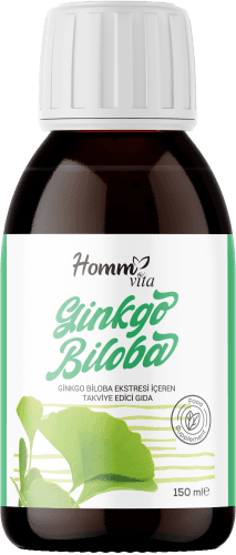 HOMM VITA GİNKGO BİLOBA TAKVİYE EDİCİ GIDA 150ml