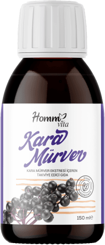 HOMM VITA KARA MÜRVER TAKVİYE EDİCİ GIDA 150ml