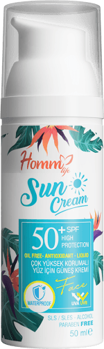 HOMM LIFE ÇOK YÜKSEK KORUMALI YÜZ İÇİN GÜNEŞ KREMİ 50ML