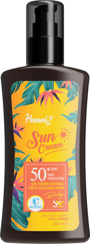 HOMM LIFE ÇOK YÜKSEK KORUMALI VÜCUT İÇİN GÜNEŞ KREMİ 200 ML